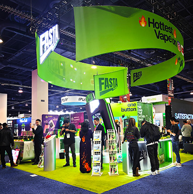 美國(guó)煙草展臺(tái)搭建