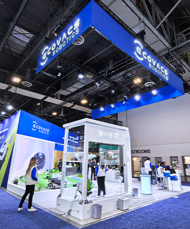 科沃斯_美國CES展臺(tái)搭建