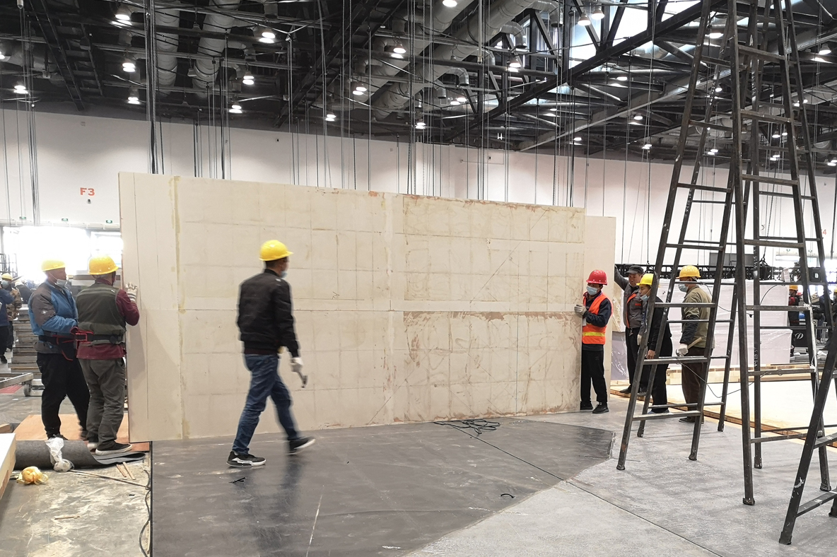 展臺(tái)搭建過(guò)程3