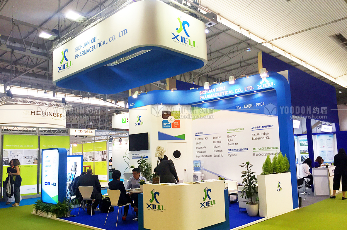 制藥展臺設計搭建