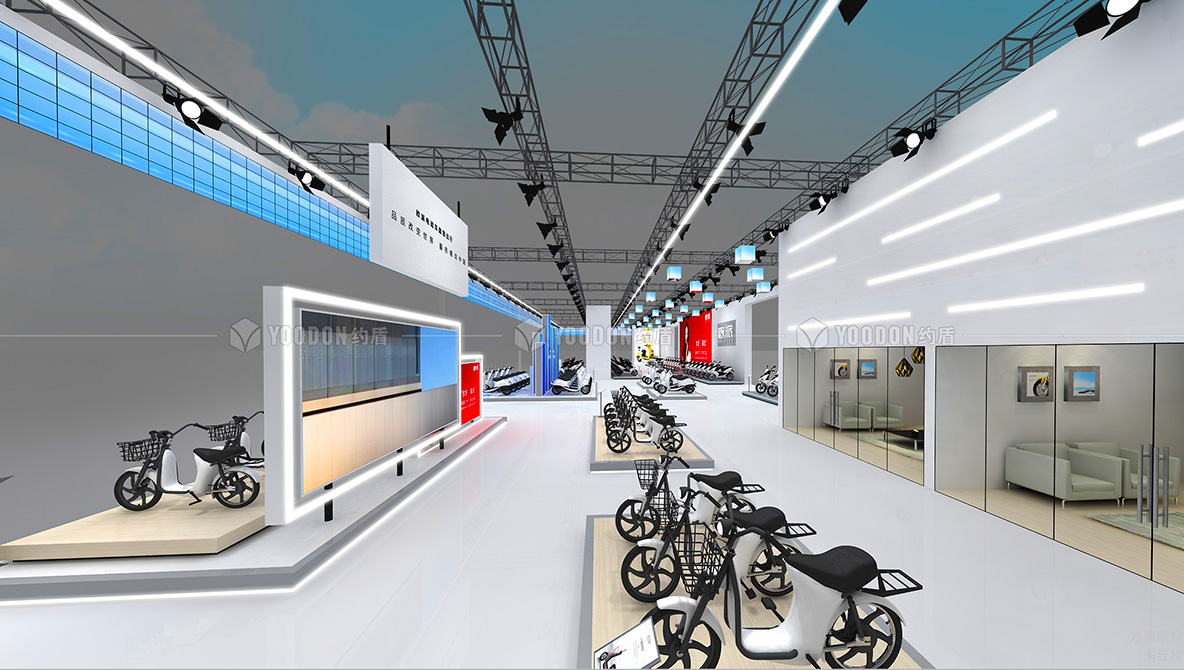 電動自行車展位設(shè)計(jì)