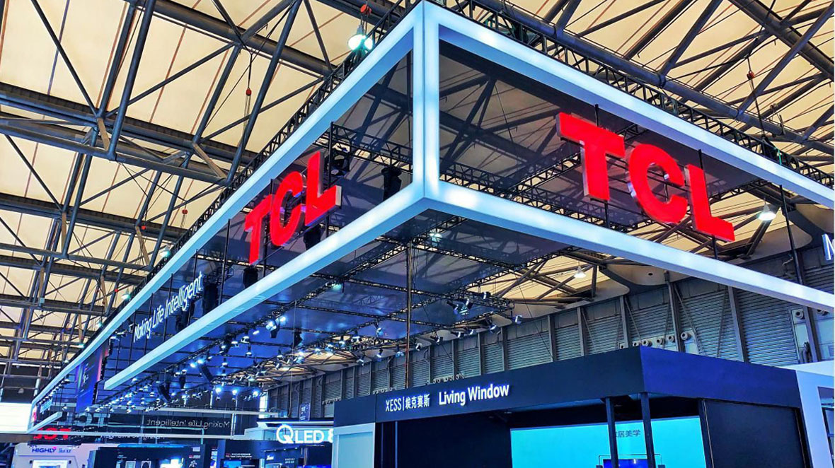 TCL -AWE展臺設(shè)計(jì)